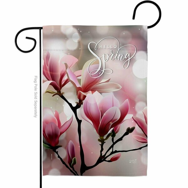 Patio Trasero G135457-BO Spring Blooming Floral Double-Sided Decorative Garden Flag, Multi Color PA3900436